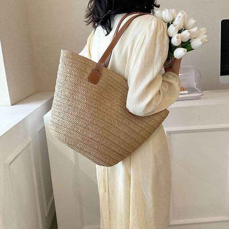 Bolso de mano trenzado - Kamivashop
