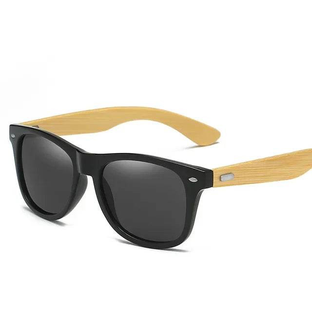Gafas clásicas de bambú - Kamivashop