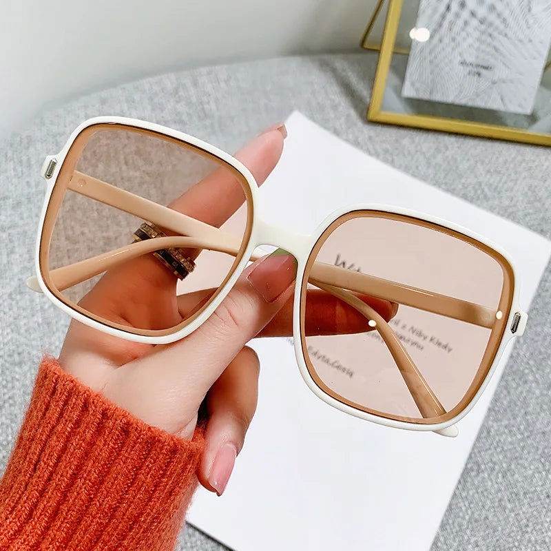 Gafas cuadradas en color - Kamivashop