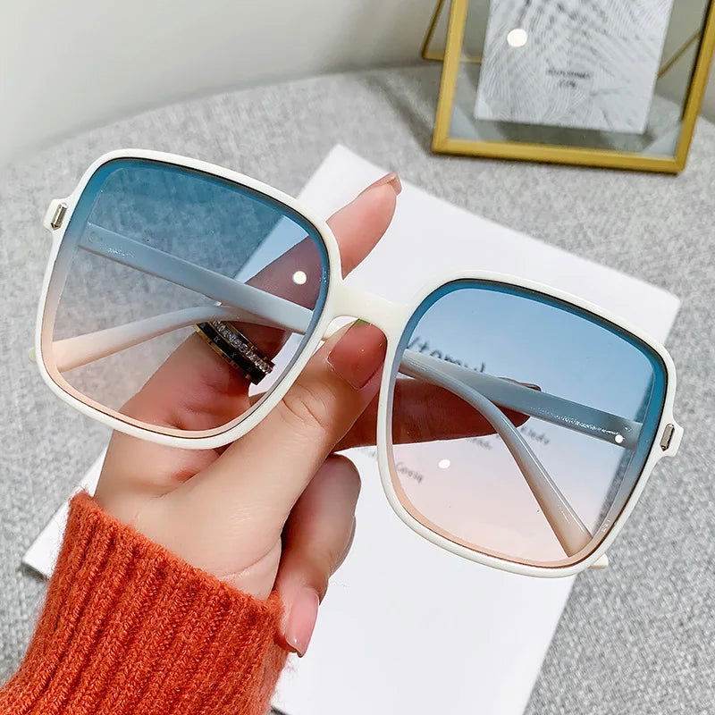 Gafas cuadradas en color - Kamivashop