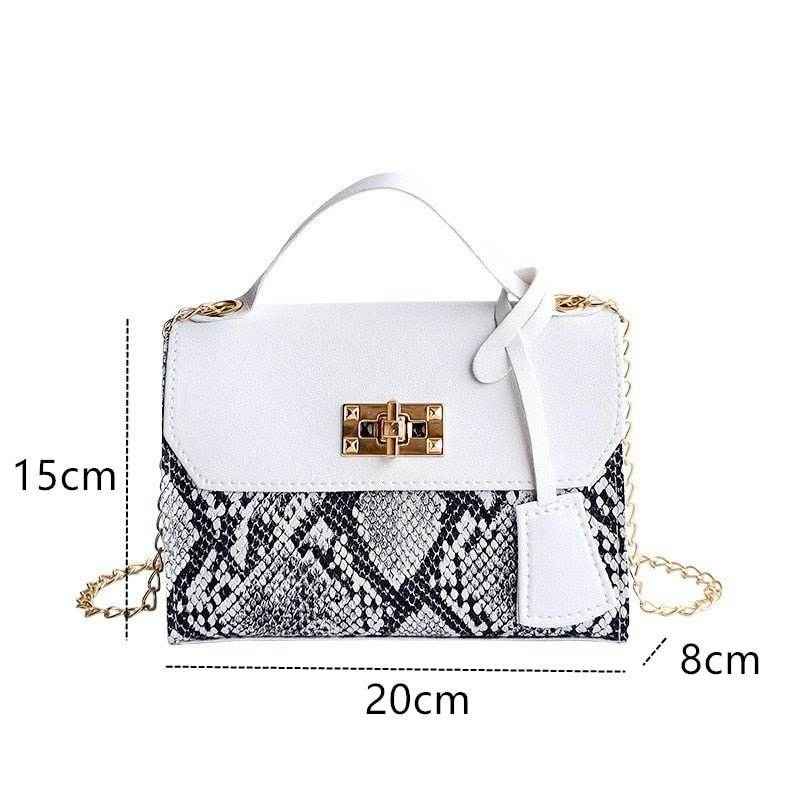 Mini bolso estilo serpiente - Kamivashop