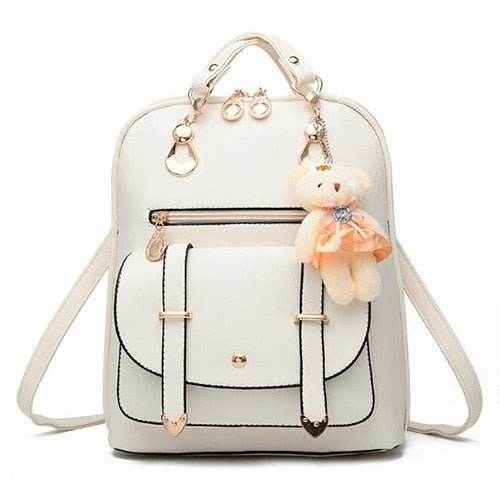 Mochila con decoración de correas - Kamivashop