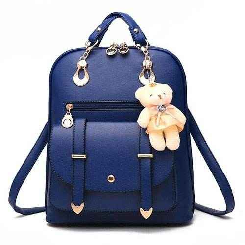 Mochila con decoración de correas - Kamivashop