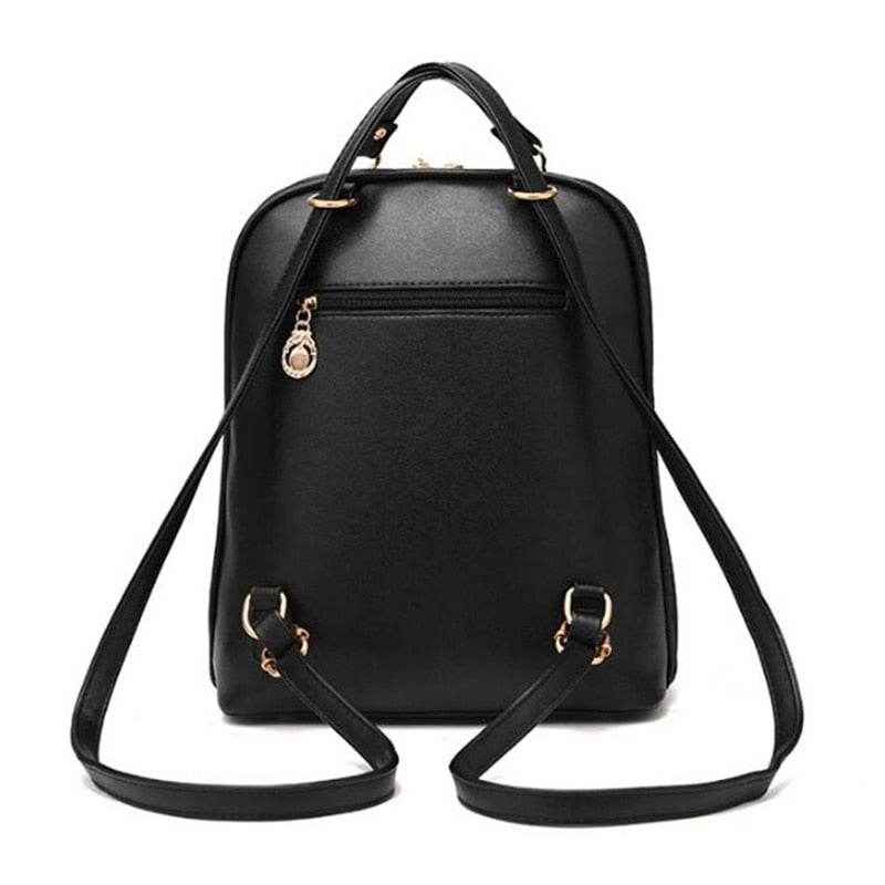 Mochila con decoración de correas - Kamivashop