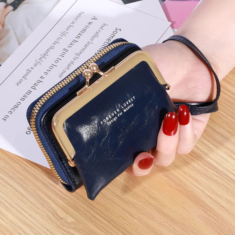 Monedero pequeño Azul oscuro