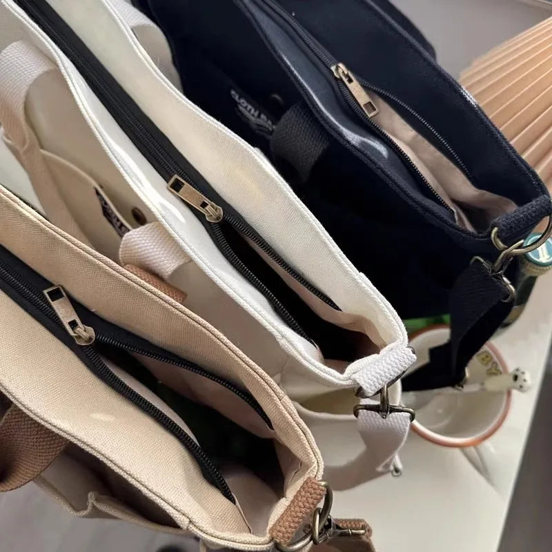 Bolso de lona cruzado - Kamivashop