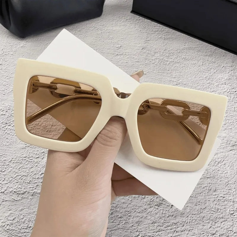 Gafas de sol estilo vintage grandes - Kamivashop
