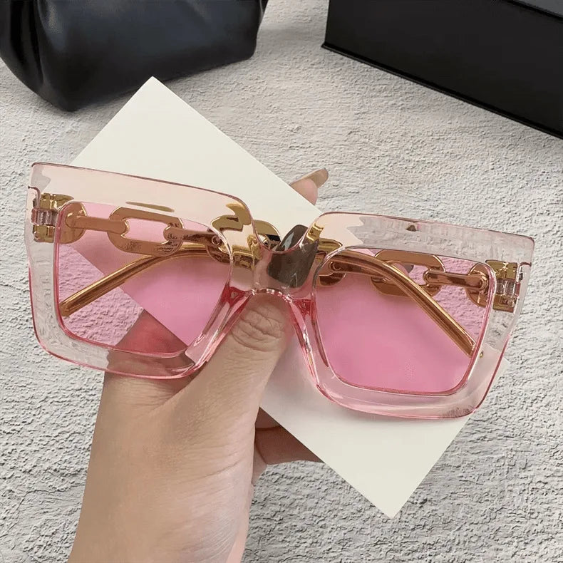 Gafas de sol estilo vintage grandes - Kamivashop