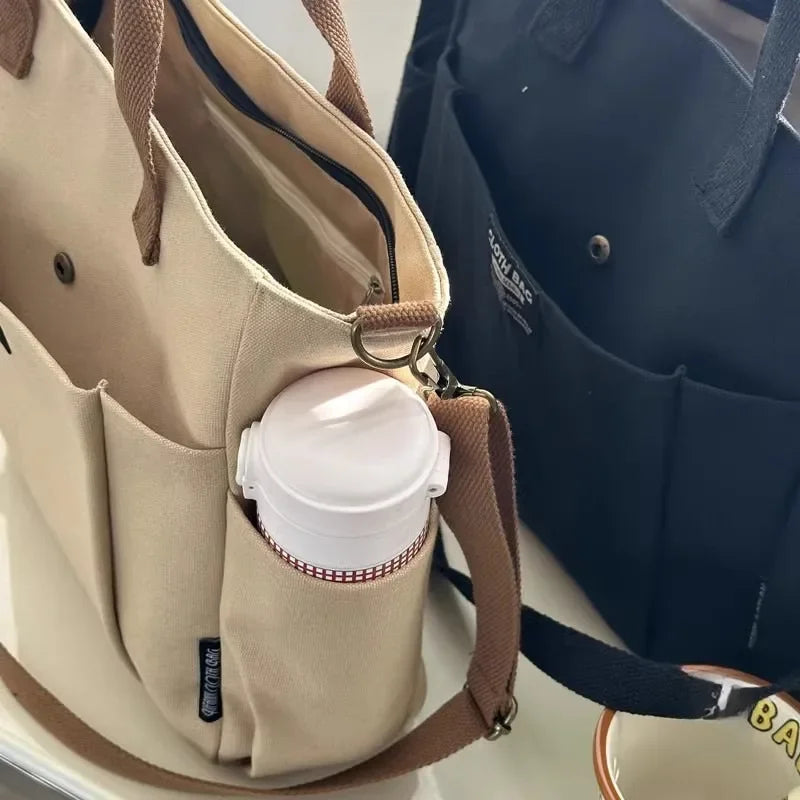Bolso de lona cruzado - Kamivashop