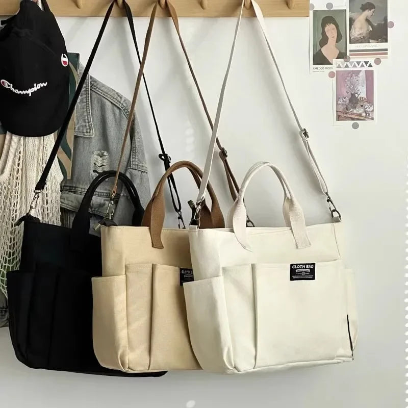 Bolso de lona cruzado - Kamivashop