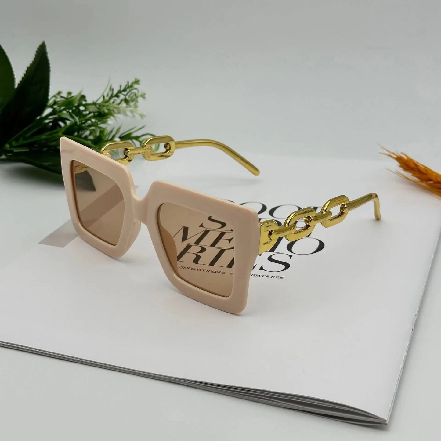 Gafas de sol estilo vintage grandes - Kamivashop