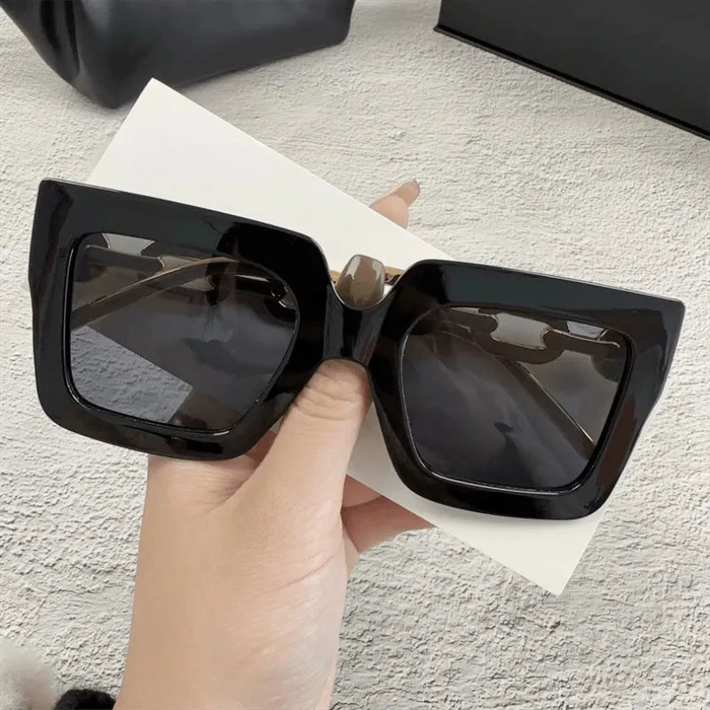 Gafas de sol estilo vintage grandes - Kamivashop
