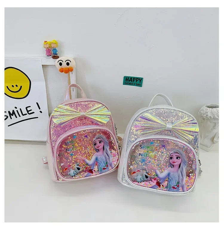 Mochila Frozen con lazo - Kamivashop