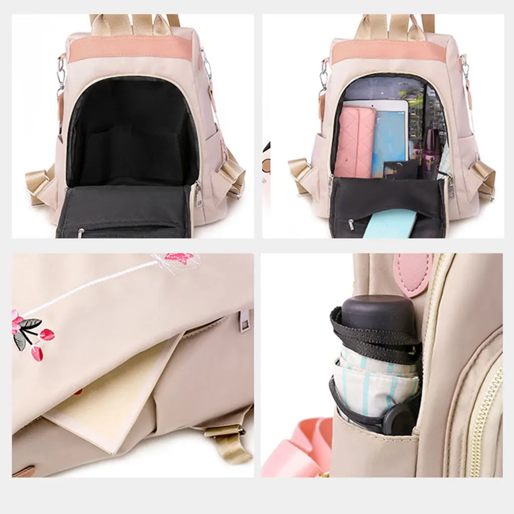 Mochila floral kamivashop