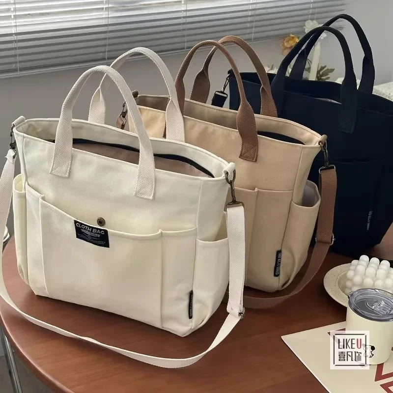 Bolso de lona cruzado - Kamivashop