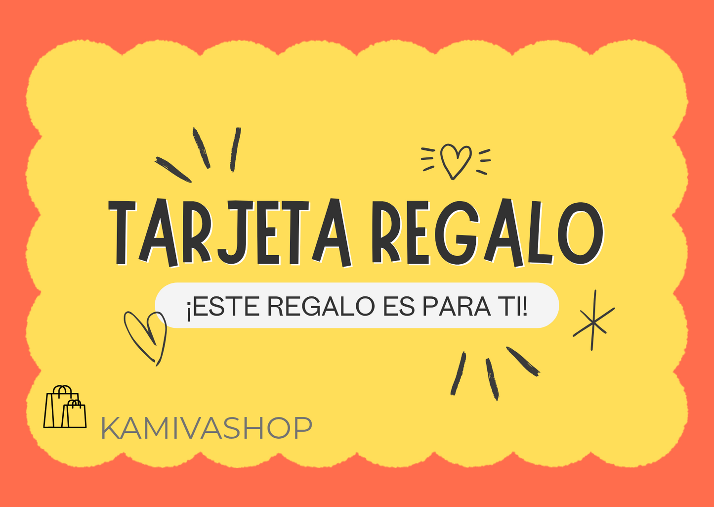 Tarjetas de regalo Kamiva