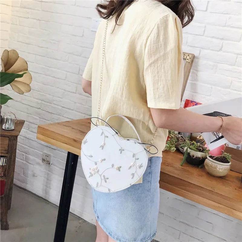 Bolso cruzado de corazón - Kamivashop