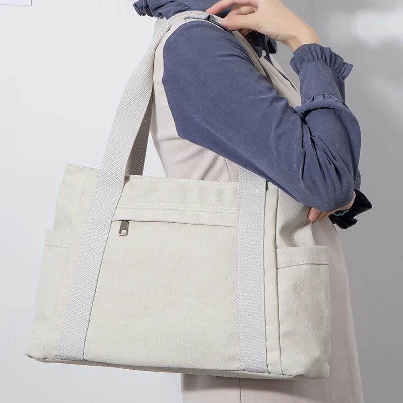 Bolso de gran capacidad de lona - Kamivashop
