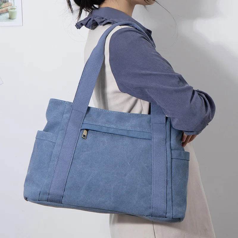 Bolso de gran capacidad de lona - Kamivashop