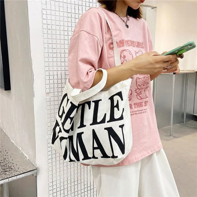 Bolso de lona grande