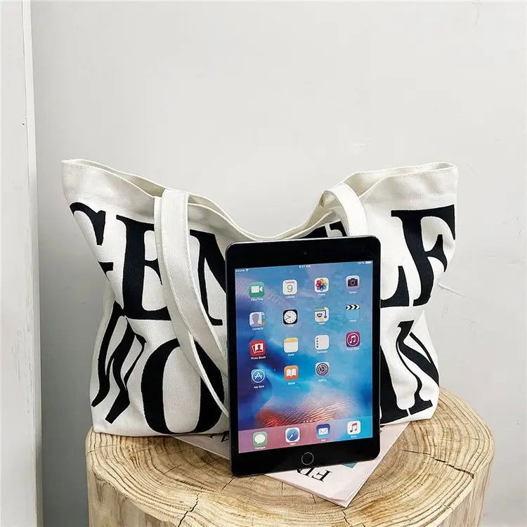 Bolso de lona grande