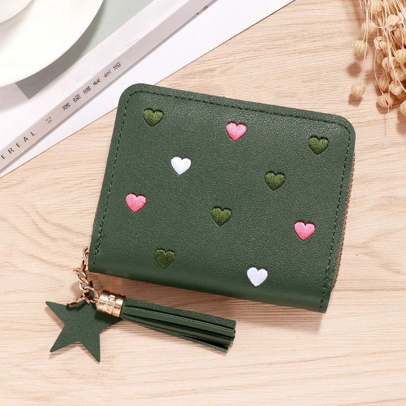 Cartera pequeña Verde
