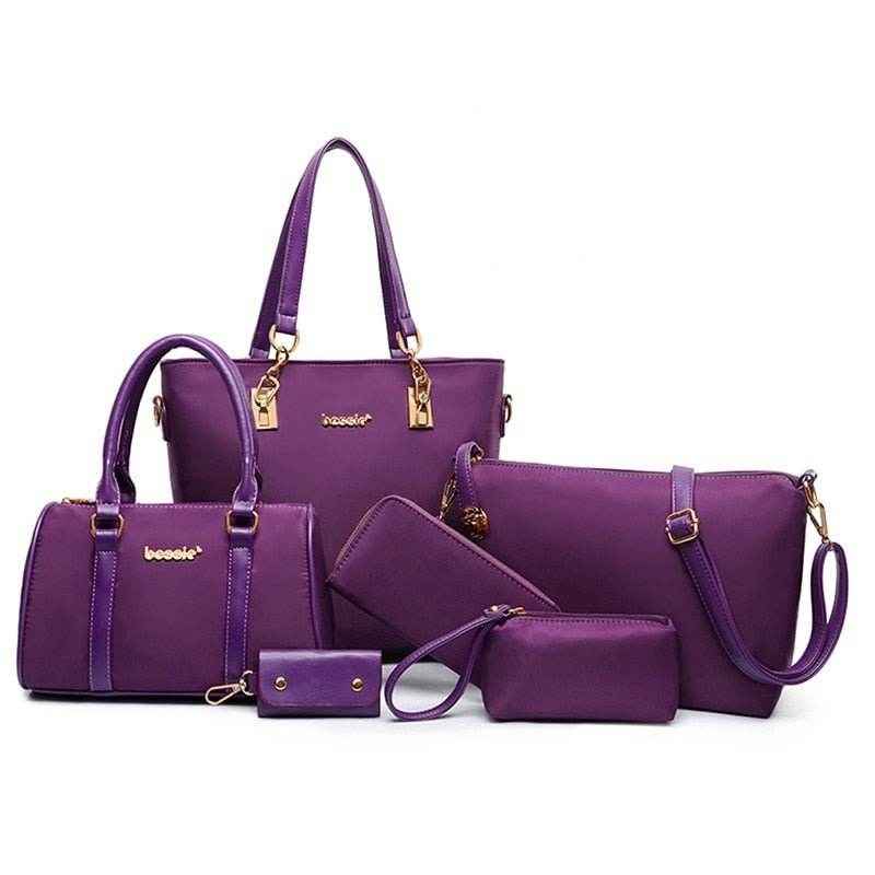 Conjunto de 6 piezas en color solido - Kamivashop
