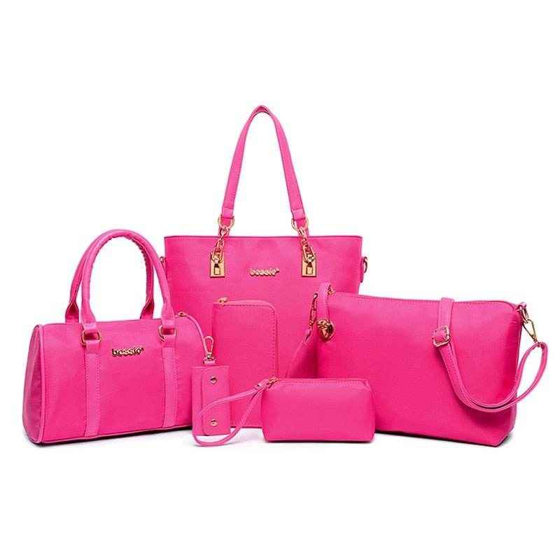 Conjunto de 6 piezas en color solido - Kamivashop