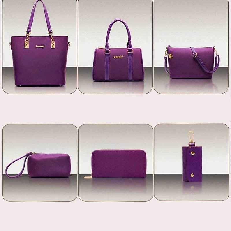 Conjunto de 6 piezas en color solido - Kamivashop