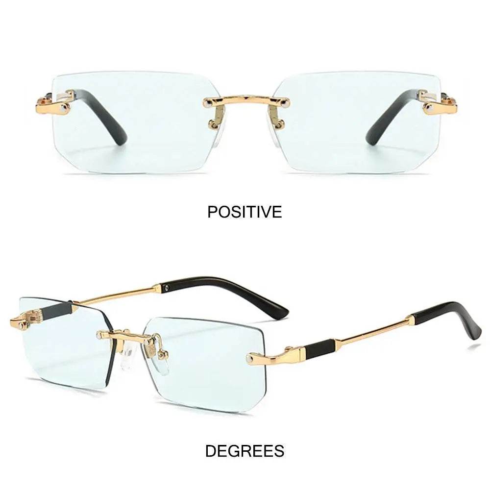 Gafas de sol rectangulares sin montura - Kamivashop