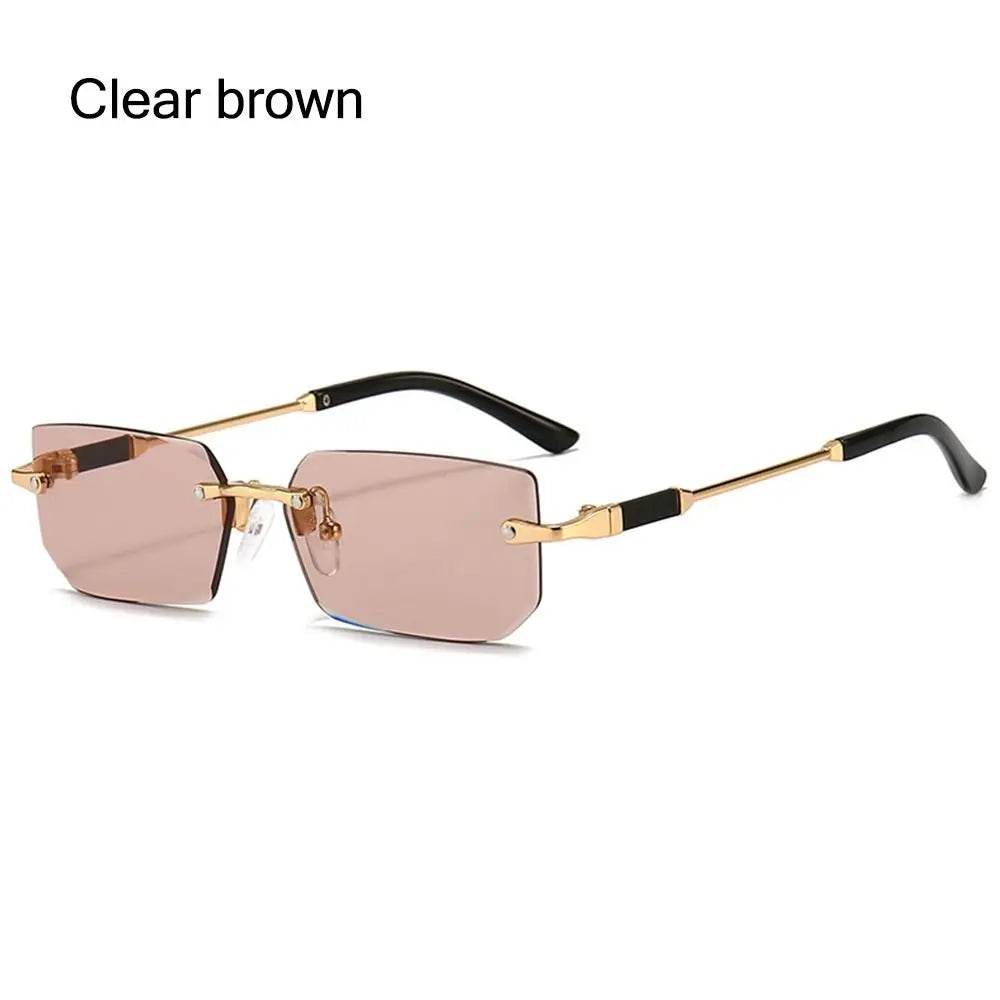 Gafas de sol rectangulares sin montura - Kamivashop