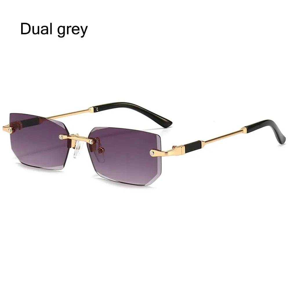 Gafas de sol rectangulares sin montura - Kamivashop