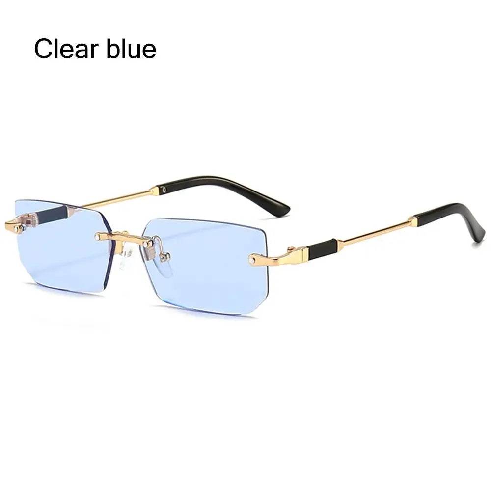 Gafas de sol rectangulares sin montura - Kamivashop
