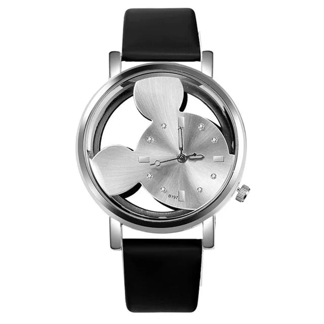 Reloj Mickey Negro y blanco