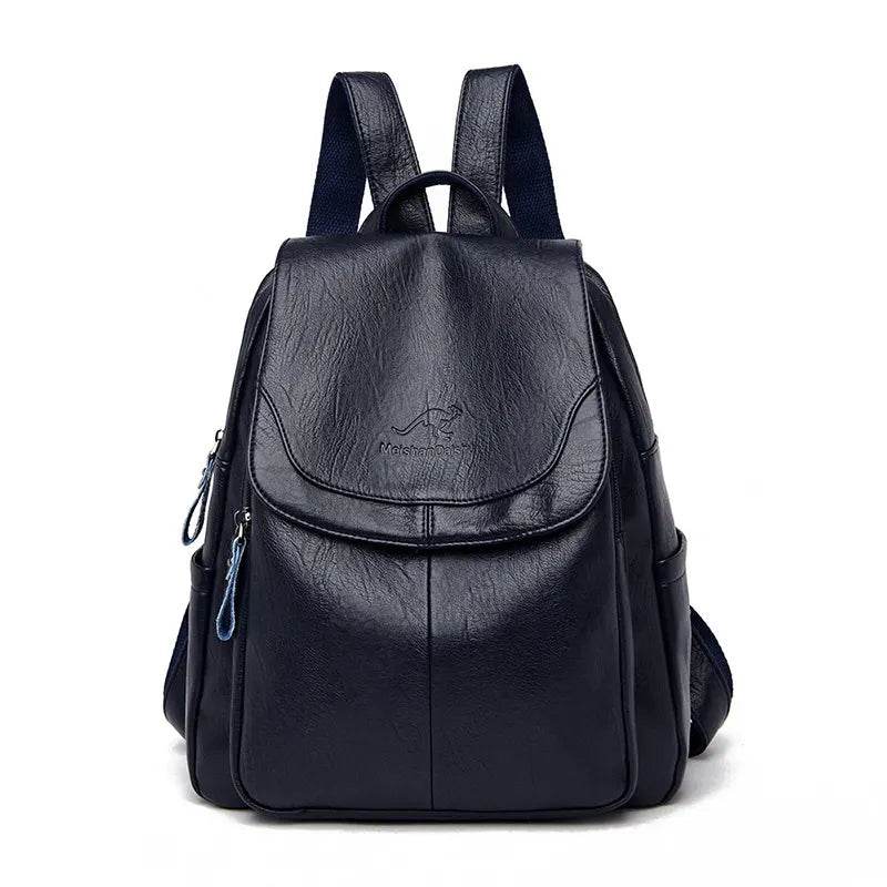 Mochila de cuero partido - Kamivashop