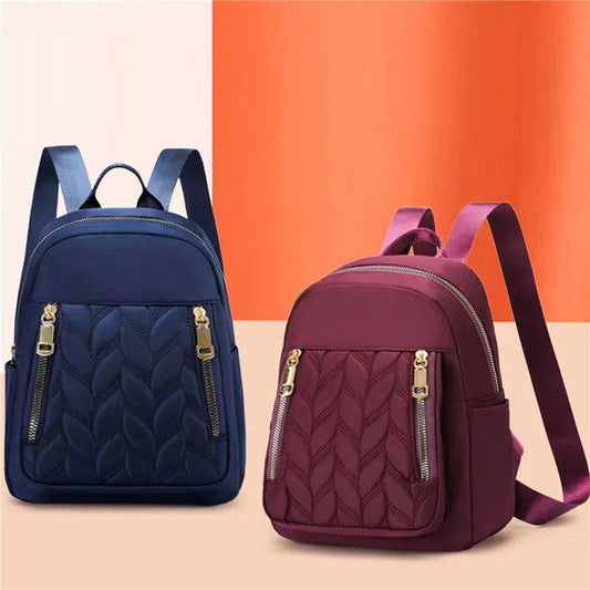 Mochila color sólido de nailon - Kamivashop
