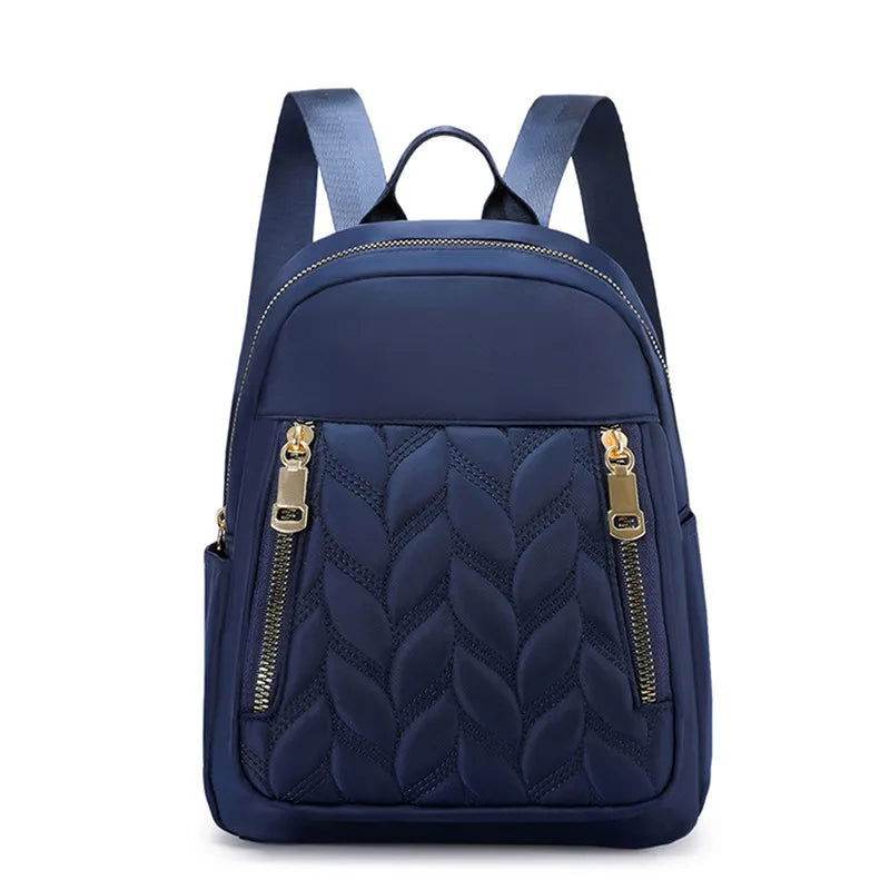 Mochila color sólido de nailon - Kamivashop