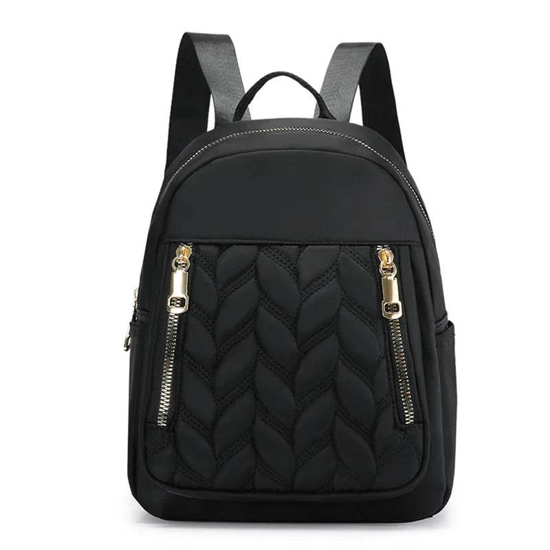 Mochila color sólido de nailon - Kamivashop