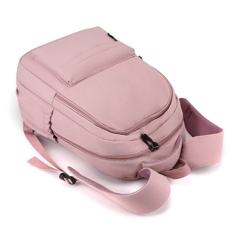 Mochila escolar de Stitch en color solido - Kamivashop