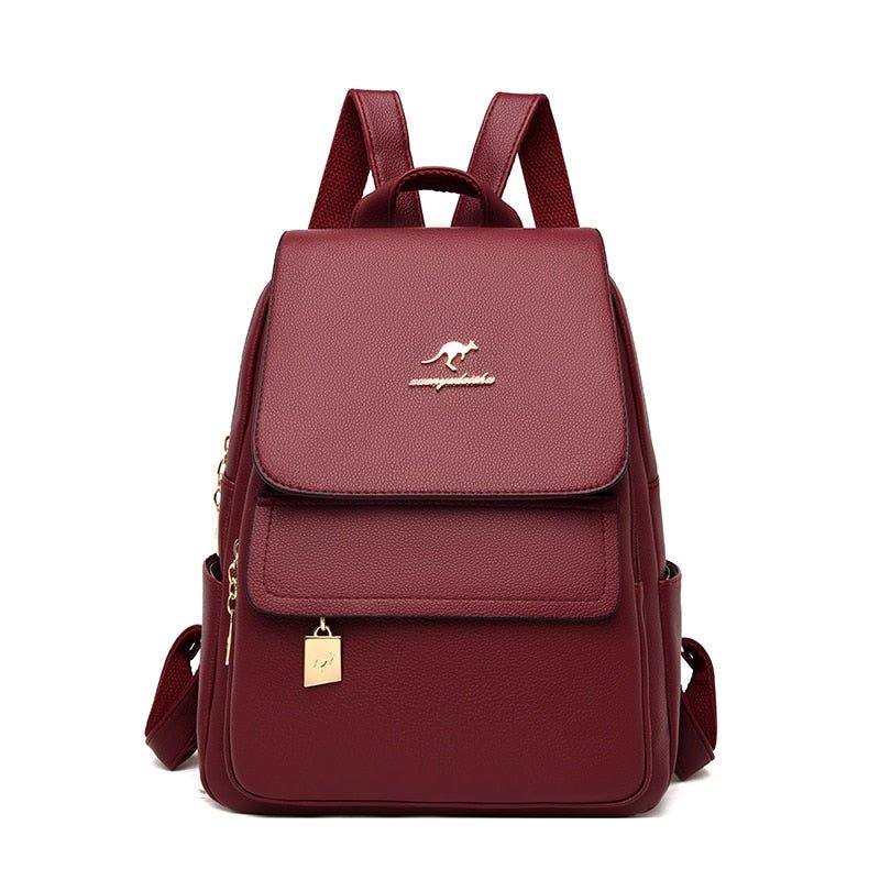 Mochila estilo elegante Rojo