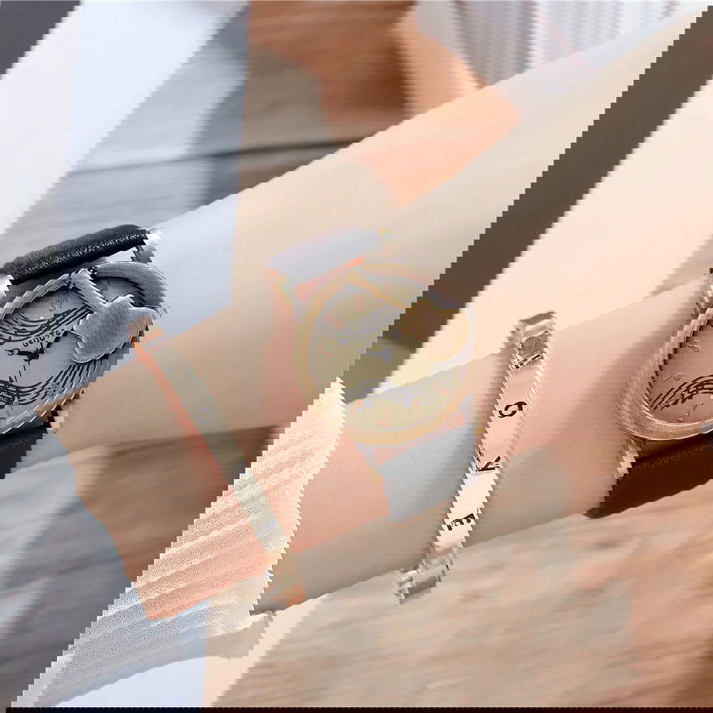 Reloj diseño guitarra