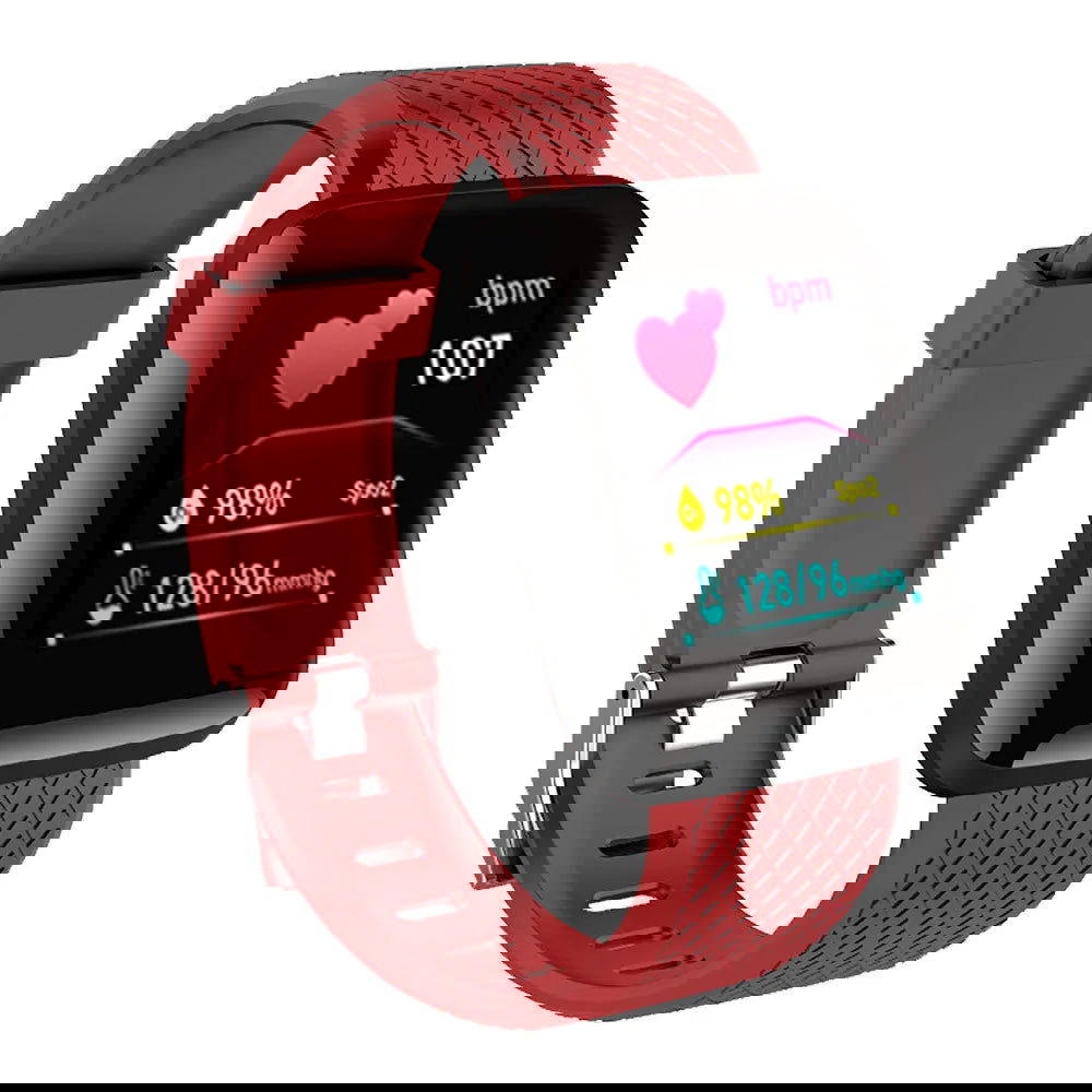 Reloj inteligente por Bluetooth Rojo 116Plus