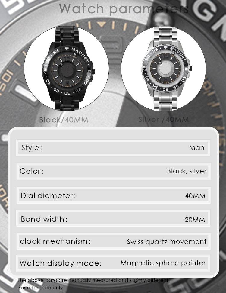 Reloj magnético de cuarzo para hombre - Kamivashop
