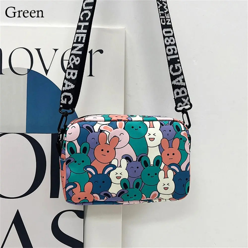 Bolso dibujos de conejito Verde