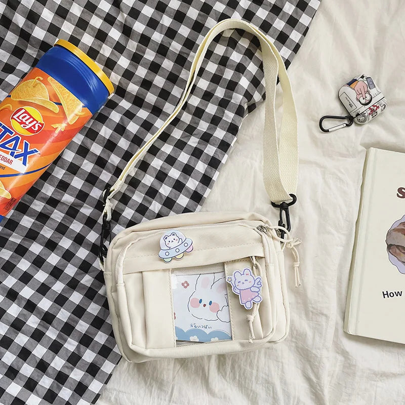 Bolso Kawaii Blanco sin colgante