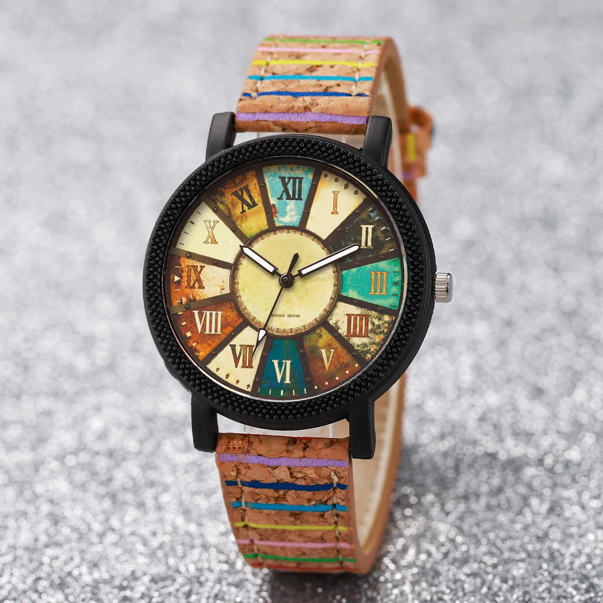 Reloj retro con color Como imagen