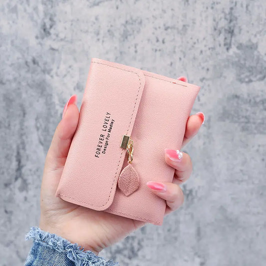Cartera con hoja