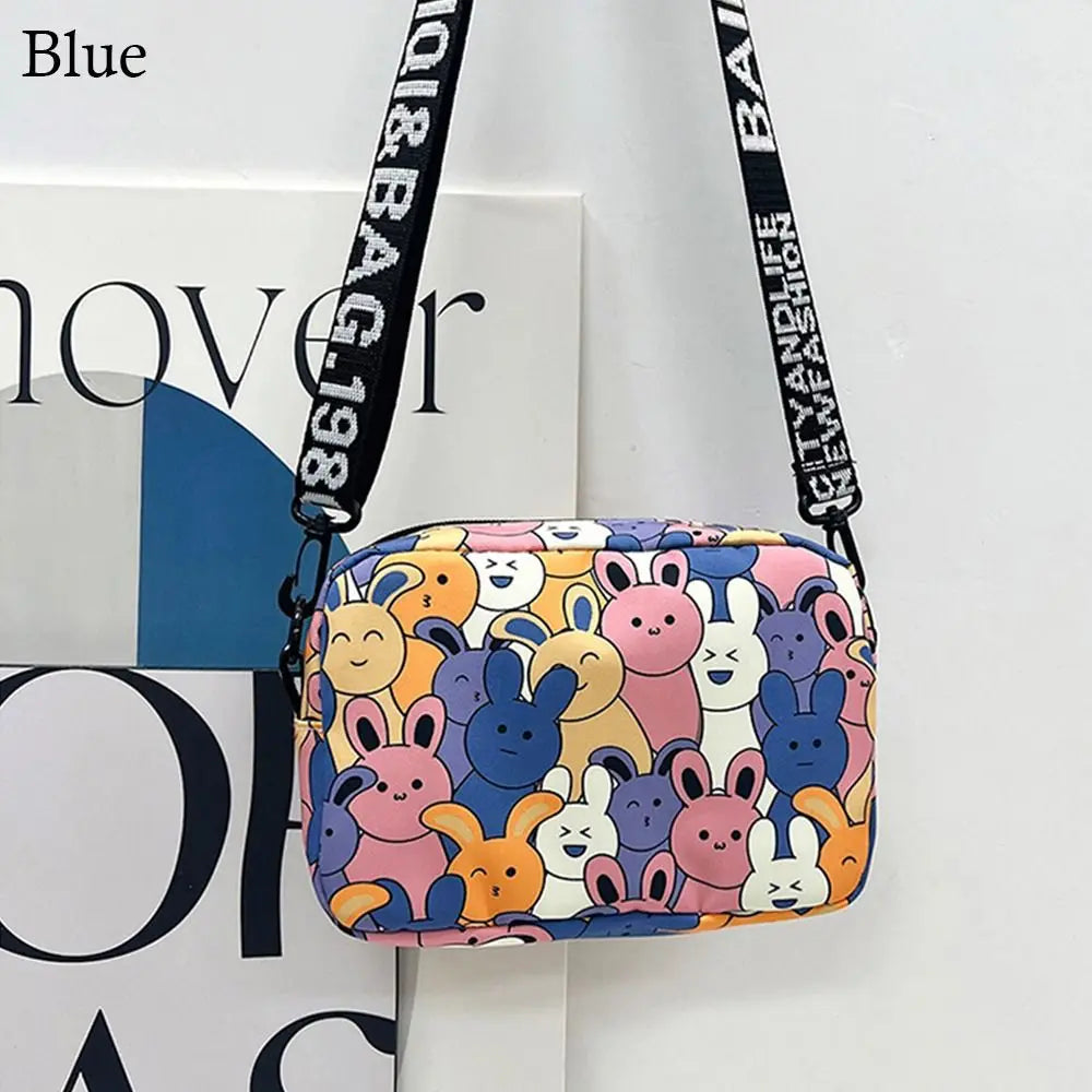 Bolso dibujos de conejito Azul