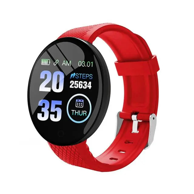 Reloj táctil D18 Rojo