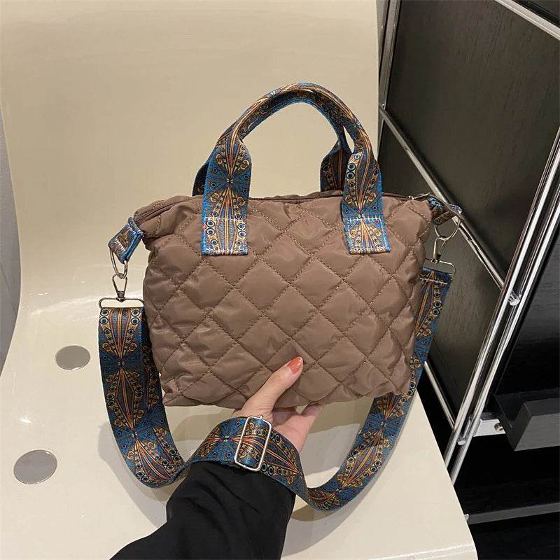 Bolso acolchado de nailon - Kamivashop